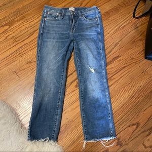 JCrew 9” Vintage Straight Jeans 27P